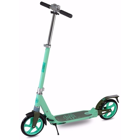 Scooride Jiffi J-40 Premium Folding Adult Kick Scooter- Green SRJ01-GN
